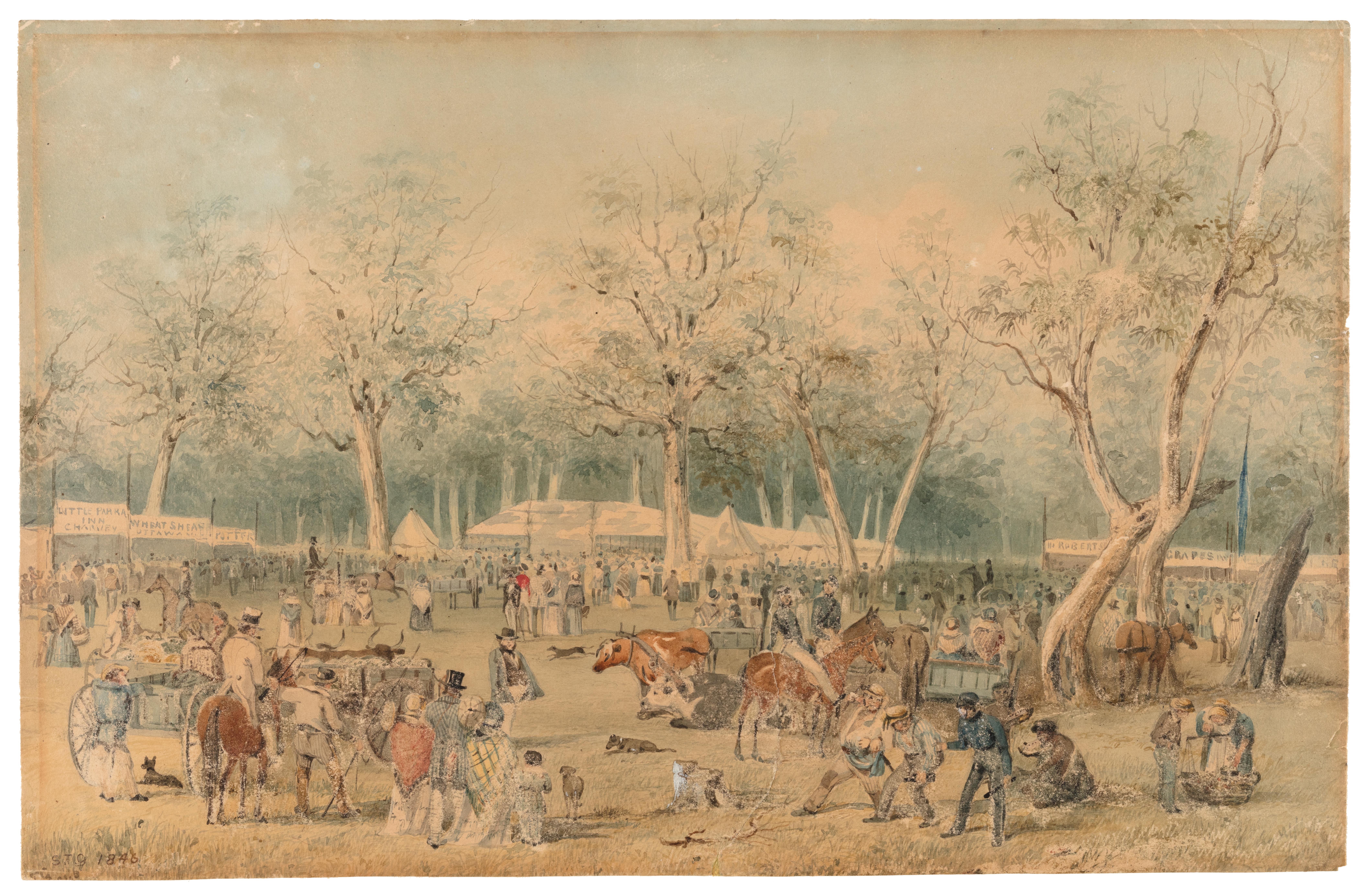 Thumbnail image for Agricultural and Horticultural Society of South Australia, Annual Show 1846 | AGSA 0.38