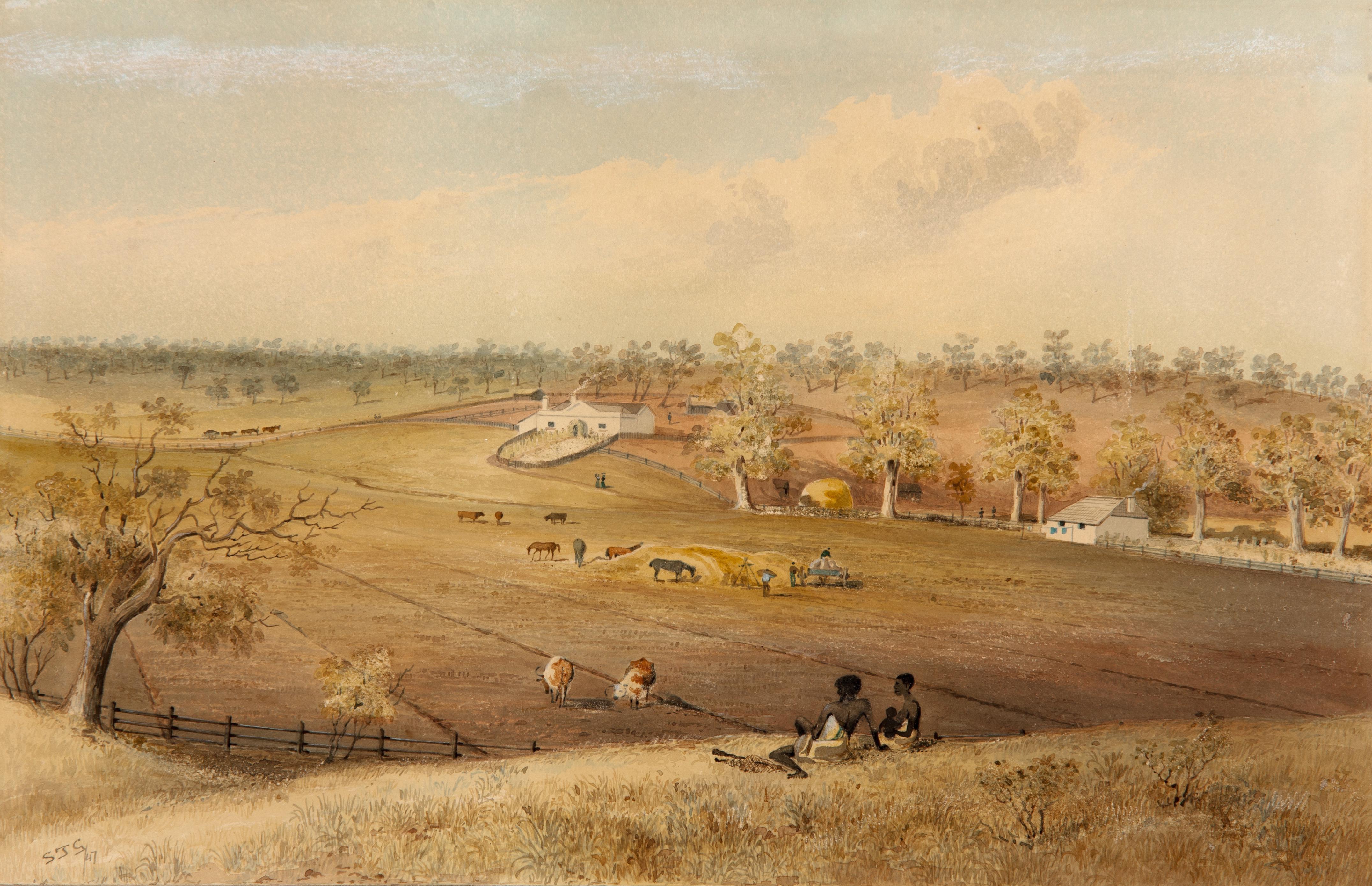 Thumbnail image for Floraville, property of Wm. Younghusband, Esq. near Gawler | AGSA 0.1546