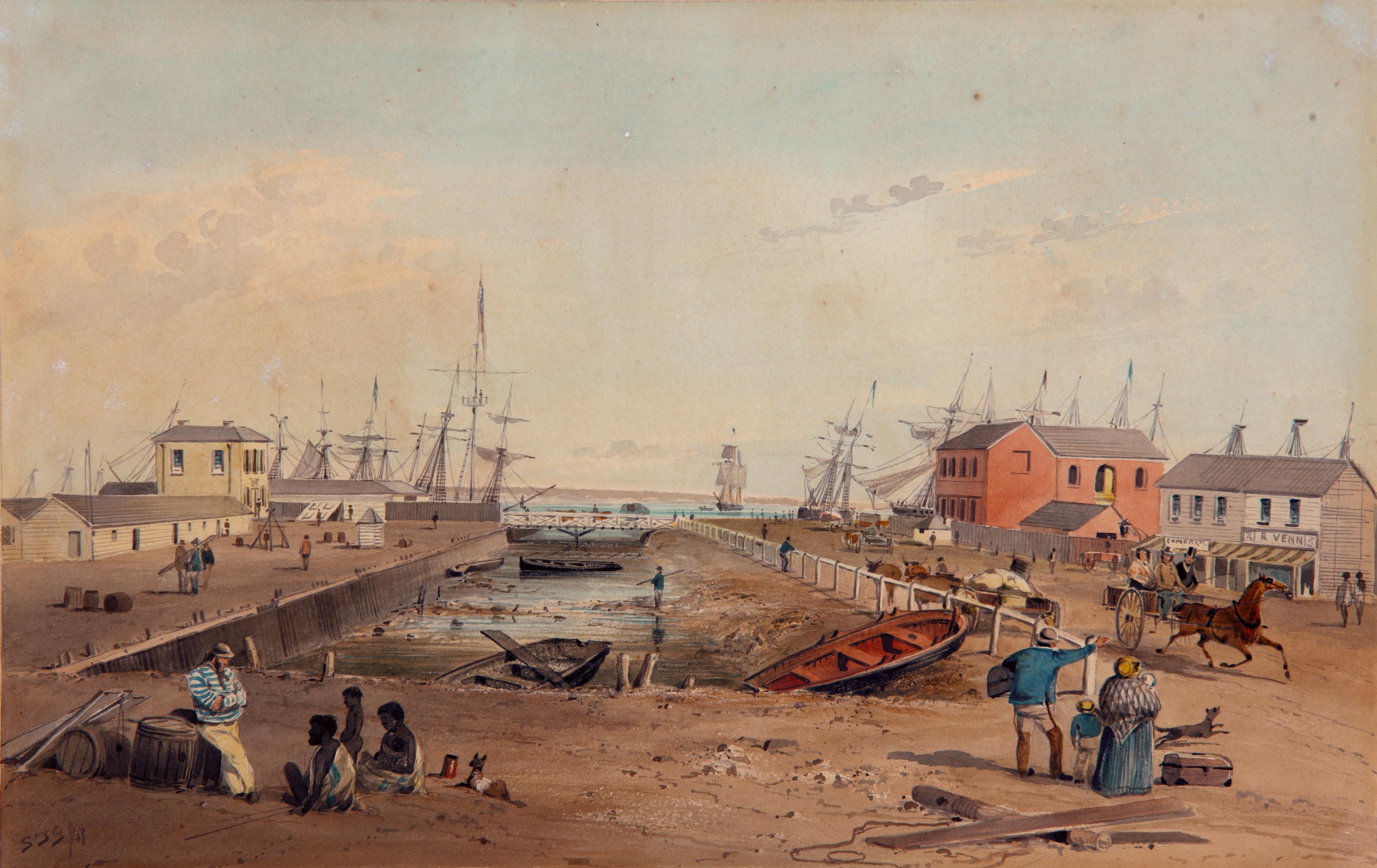 Thumbnail image for Port Adelaide looking north along Commercial Road | AGSA 0.656