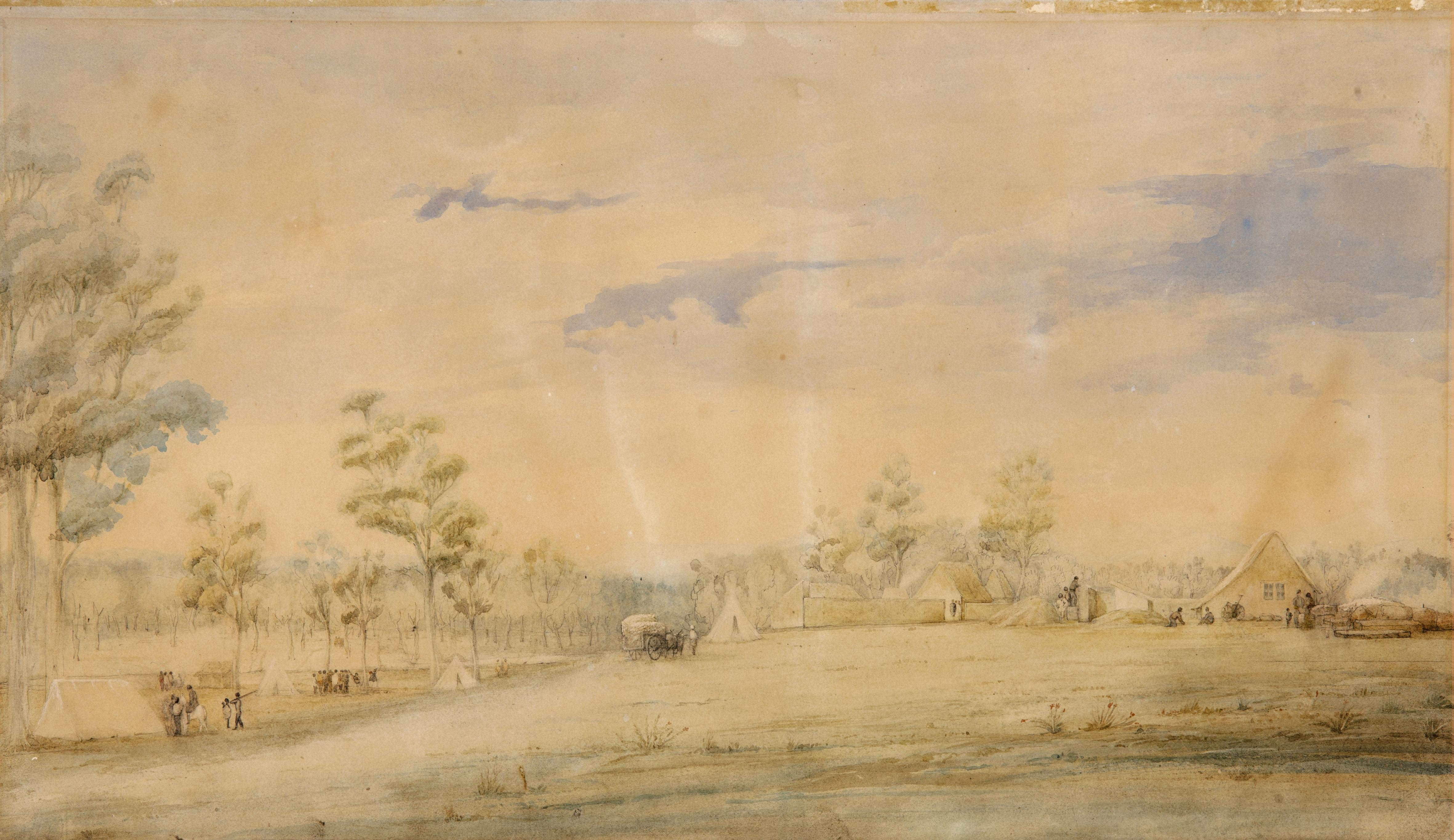 Thumbnail image for The commencement of colonization in South Australia | AGSA 0.670