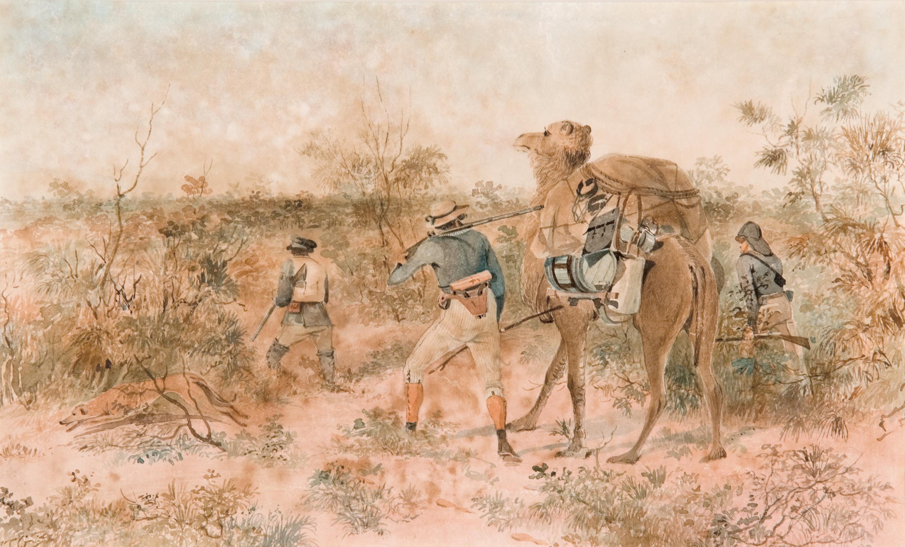 Thumbnail image for Travelling through the brush and sand ridges, August 30 | AGSA 0.1126